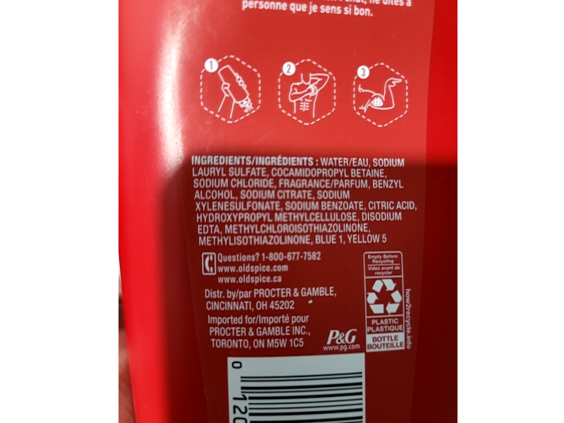 Old Spice Krakengard Body Wash, Lasting Scent + Rich Lather, 24 fl oz/709 mL, Pack Of 4