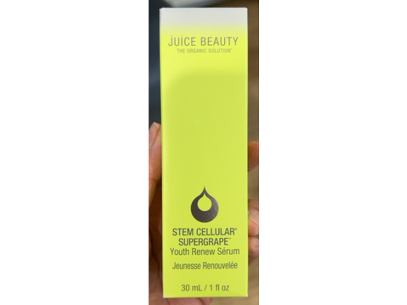 Juice Beauty Stem Cellular Youth Renew Serum, Supergrape, 1 fl oz/30 mL