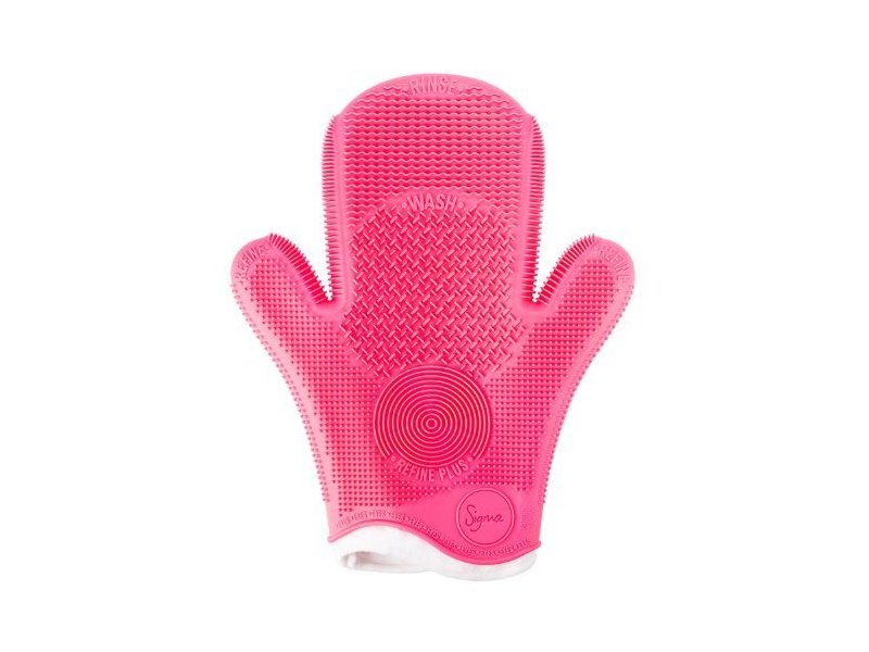 Sigma Beauty 2X Sigma Spa Brush Cleaning Glove Pink Ingredients and Reviews