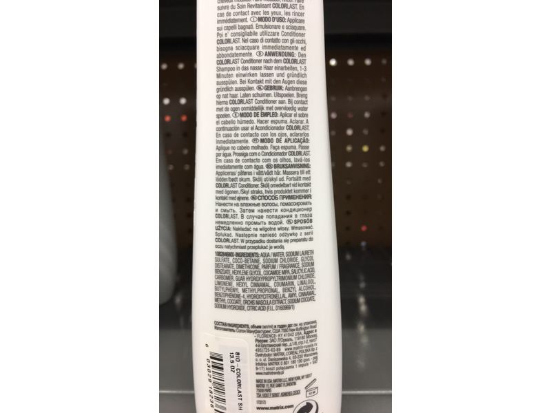 Matrix Biolage Colorlast Shampoo, 13.5 Fluid Ounce