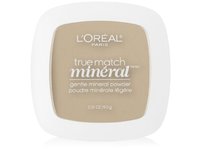L'Oreal Paris True Match Mineral Pressed Powder, 404 Light Ivory, 0.31 oz/9 g - thumbnail 1