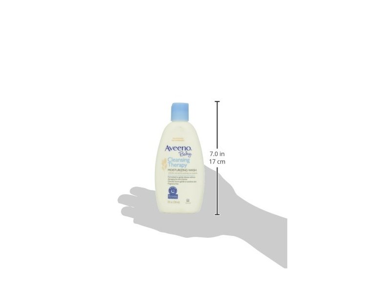 Aveeno Baby Cleansing Therapy Moisturizing Wash, 8 fl oz (236 mL)