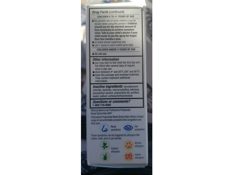 GoodSense 24-Hour Allergy Relief Nasal Spray,0.38 fl oz/11.1 mL, 72 Count