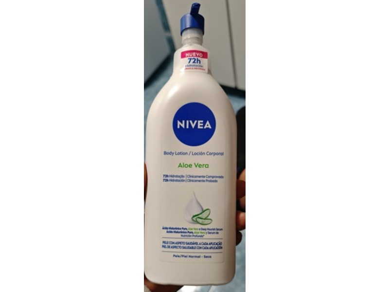 Nivea Body Lotion, Aloe Vera, 625 mL