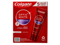 Colgate Optic White Advanced Toothpaste, Sparkling White, 4.2 oz/118 g, Pack Of 5 - thumbnail 1