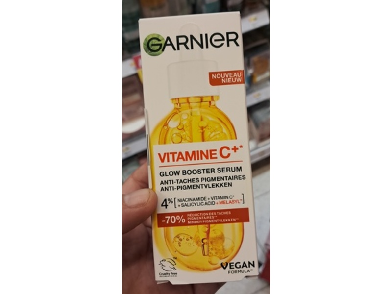 Garnier Vitamine C+ Glow Booster Serum, 30 mL