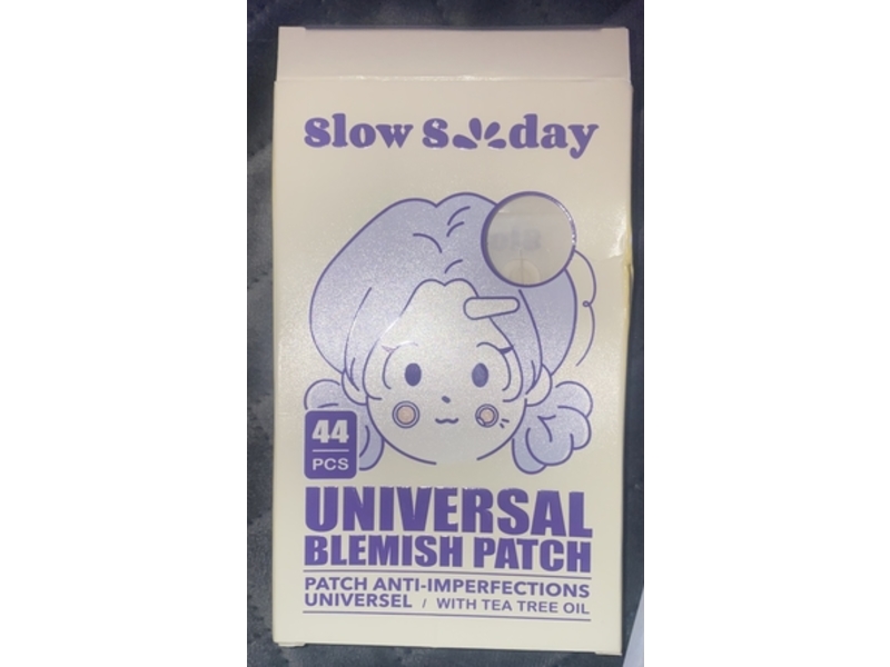 Slow Sunday Universal Blemish Patch, Tea Tree Oil, 44 Count