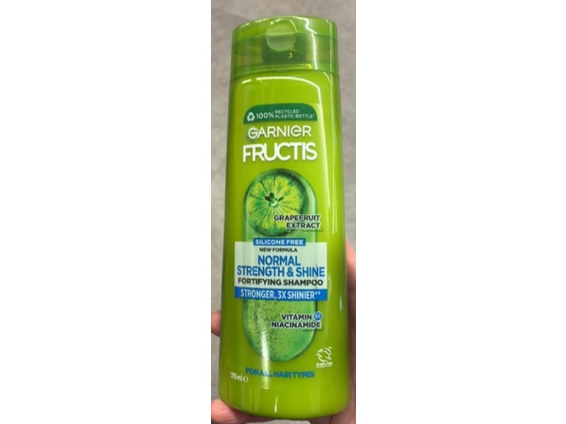 Garnier Fructis Normal Strength & Shine Fortifying Shampoo, Grape Fruit, 315 mL