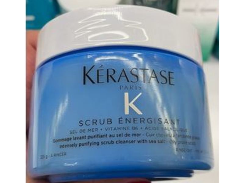 Kerastase Paris Intensely Purifying Scrub Cleanser, Sea Salt, 11.4 oz/325 g