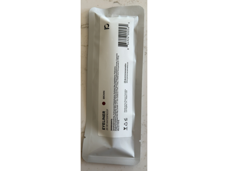 Persona Cosmetics Waterproof Eyeliner, Brown, 0.042 oz/1.2 g