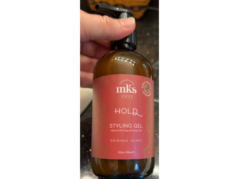 Earthly Body MKS eco Hold Styling Gel, 8 fl oz/236 mL