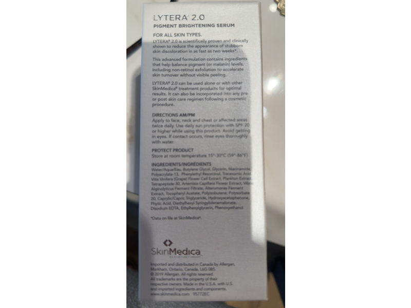 Skin Medica 2.0 Lytera Pigment Brightening Serum, 2 fl oz/60 mL
