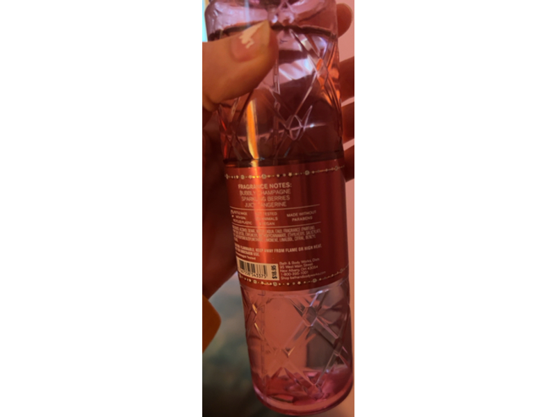 Bath & Body Works Fragrance Mist, Champagne Toast, 8 fl oz/236 mL