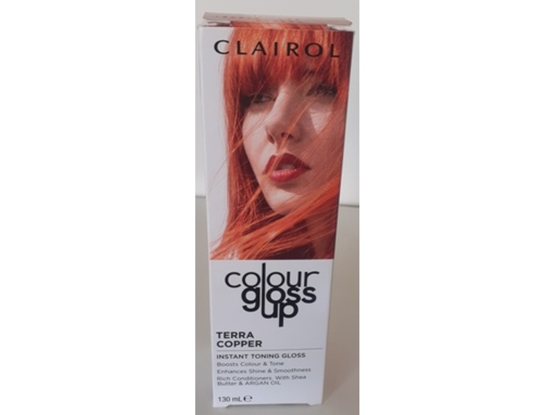 Clairol Color Gloss Up Instant Toning Gloss, Terra Copper, 130 mL