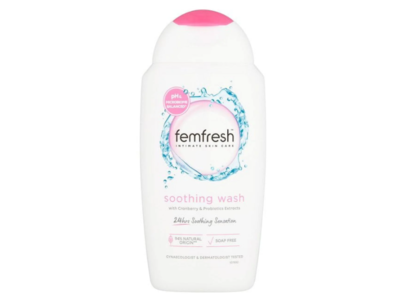 Femfresh Soothing Wash, Cranberry & Probiotics, 250 mL