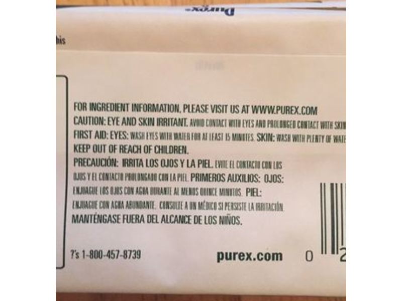 Purex Fels-Naptha Laundry Bar & Stain Remover, 5 oz/142 g