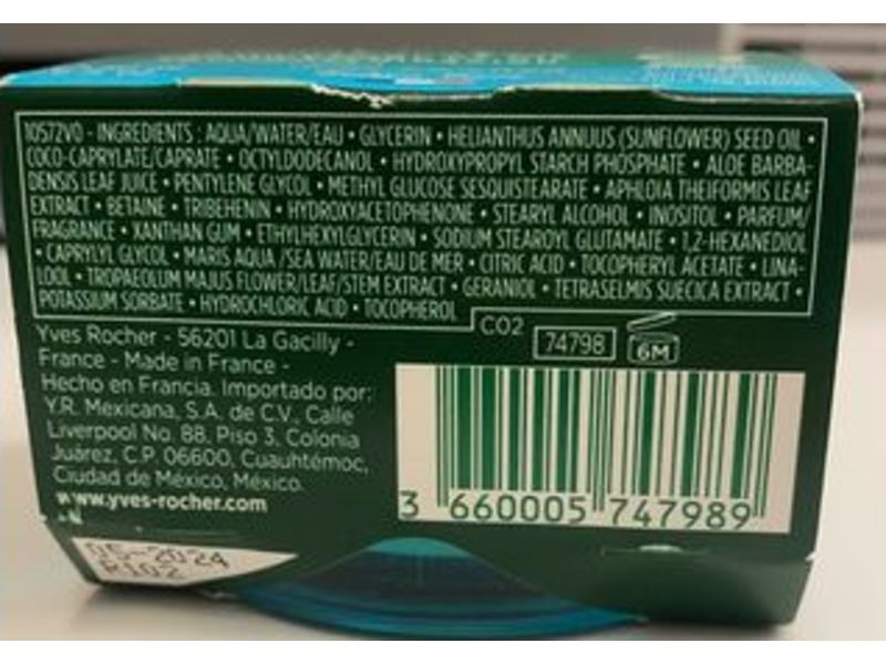 Yves Rocher Repairing Anti-Pollution, 16 fl oz/50 mL