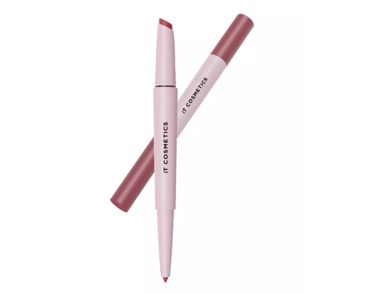 It Cosmetics Do It All Lip Transformer Dual-Ended Balm+Liner, Pretty In Rose