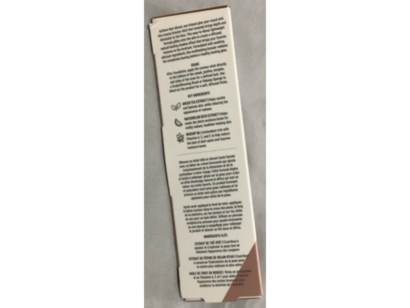 Lys Beauty Cream Bronzer Stick, Courage, 0.25 oz/7.2 g