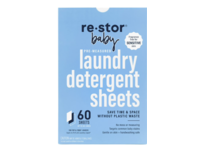 Re.stor Baby Laundry Detergent Sheets, 60 Loads, 78 fl oz, 60 Count - thumbnail 1