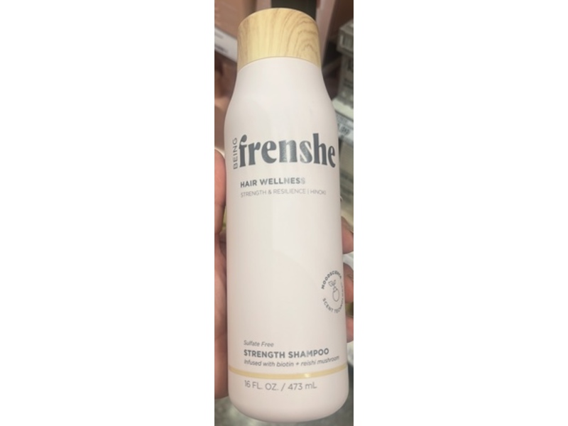 Being Frenshe Hair Wellness Strength Shampoo, Biotin + Reishi Mushroom, 16 fl oz/473 mL