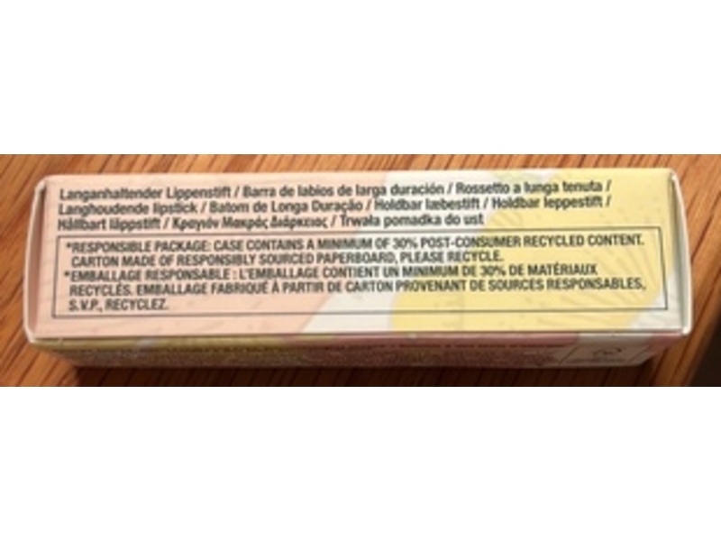 Clinique Pop Longwear Lipstick, 10 Clove Pop, 0.13 oz/3.9 g