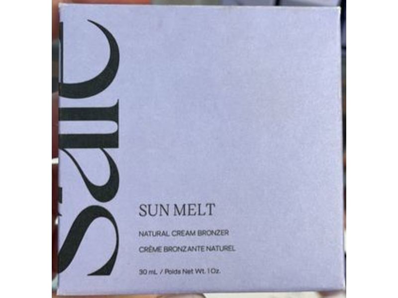 Saie Sun Melt Natural Cream Bronzer, Light Bronze, 1 oz/30 mL