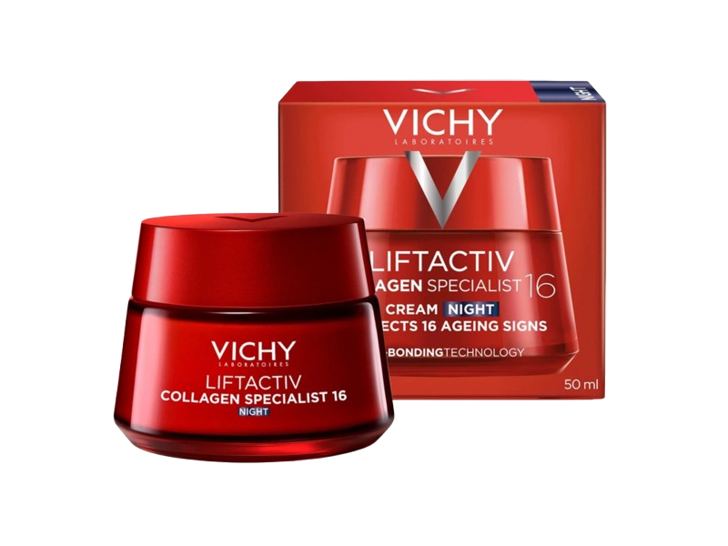 Vichy Liftactiv Collagen Specialist 16, Night Cream, 50mL