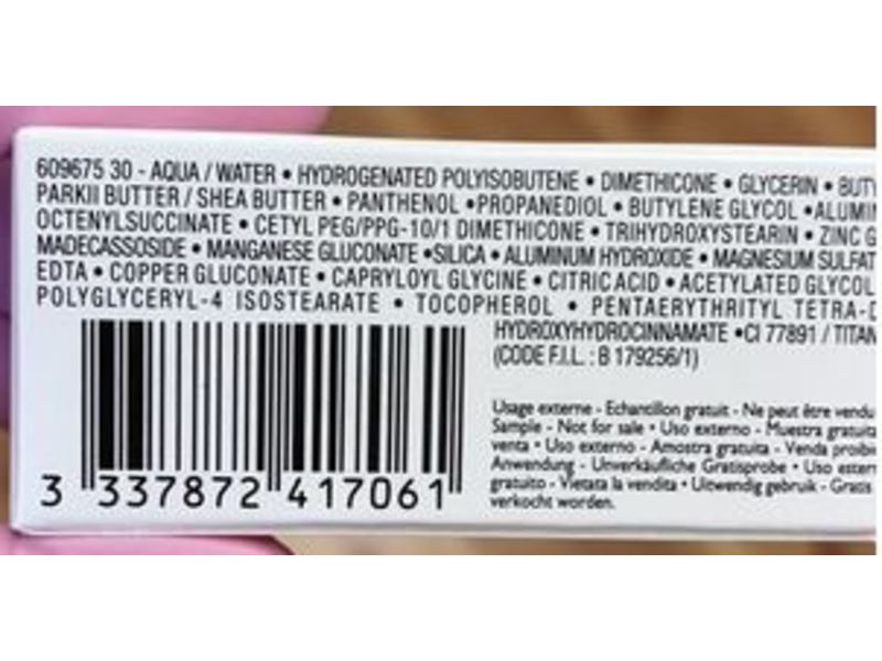 La Roche-Posay Soothing Repairing Balm, Cicaplast Baume B5, 3 mL