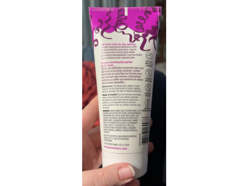 Not Your Mother's Curl Talk Defining Cream, 6 oz/177 mL