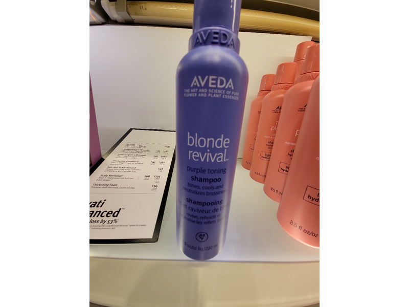 Aveda Blonde Revival Purple Toning Shampoo, 6.7 fl oz/200 mL