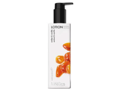 Kinetics Lotion, Amber & Vanilla, 8.45 fl oz/250 mL