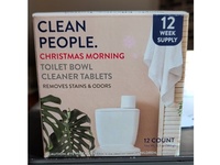 Clean People Toilet Bowl Cleanser Tablets, Christmas Morning, 6.3 oz/180 g, 12 Count - thumbnail 2