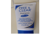 Free & Clear Shampoo For Sensitive Skin, 2 fl oz/59 mL - thumbnail 2