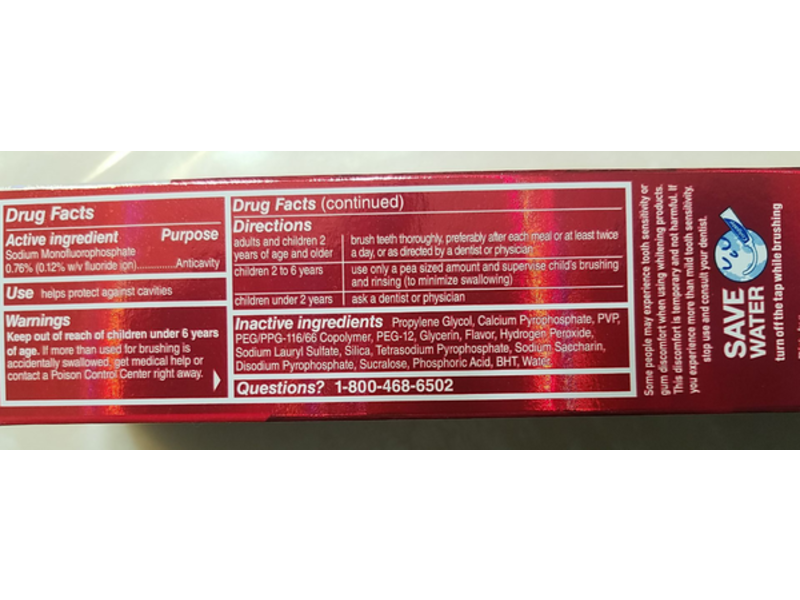 Colgate Optic White Toothpaste, Advanced, 4.2 oz/119 g, Pack Of 3