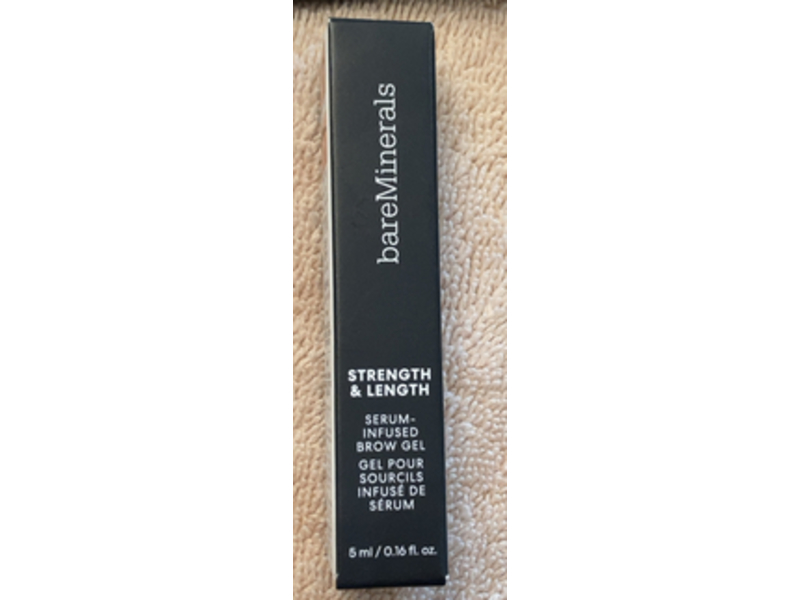 bareMinerals Strength & Length Serum Infused Brow Gel, Taupe, 0.16 fl oz/5 mL