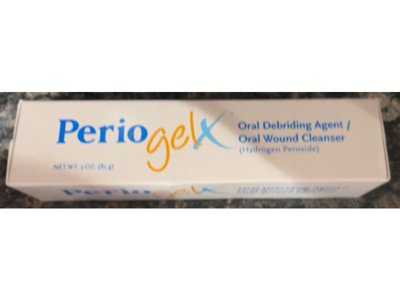 Perio Gel X Oral Wound Cleanser, 3 oz/85 g