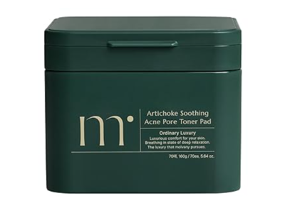 Molvany Artichoke Soothing Acne Pore Toner Pad, 5.64 oz/160 g, 70 Count