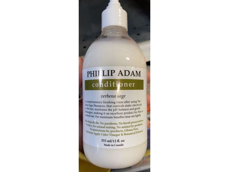 Phillip Adam Conditioner, Verbena Sage, 12 fl oz/355 ml