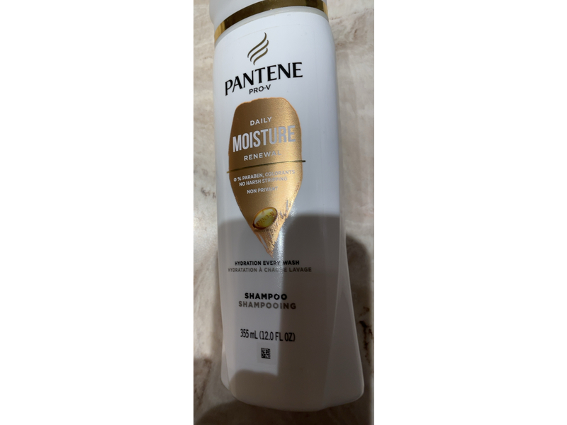 Pantene Daily Moisture Renewal Shampoo, 12.0 fl oz/355 mL