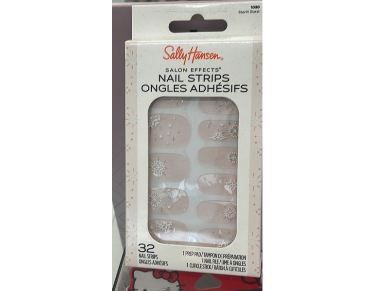 Sally Hansen Salon Effects Nail Strips, Starlit Burst, 32 Count