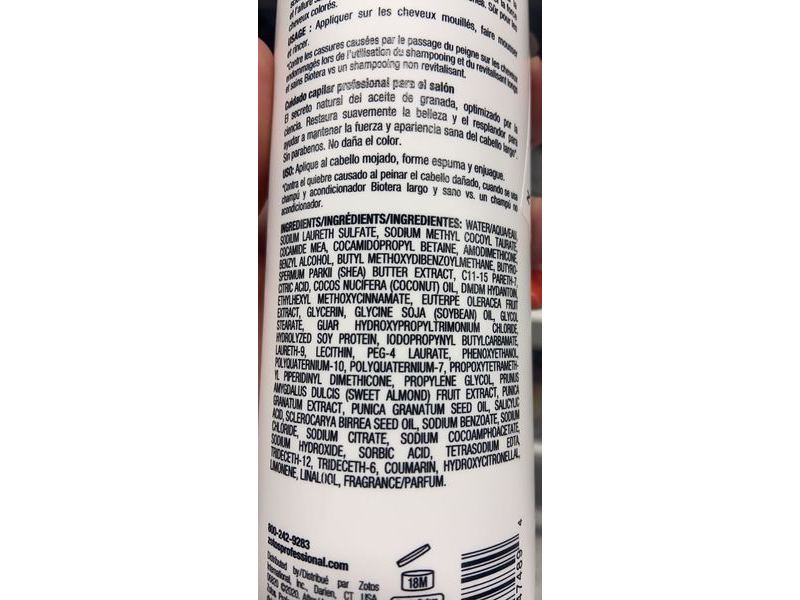 Zotos Professional Biotera Long & Healthy Shampoo, 15.2 fl oz/450 mL