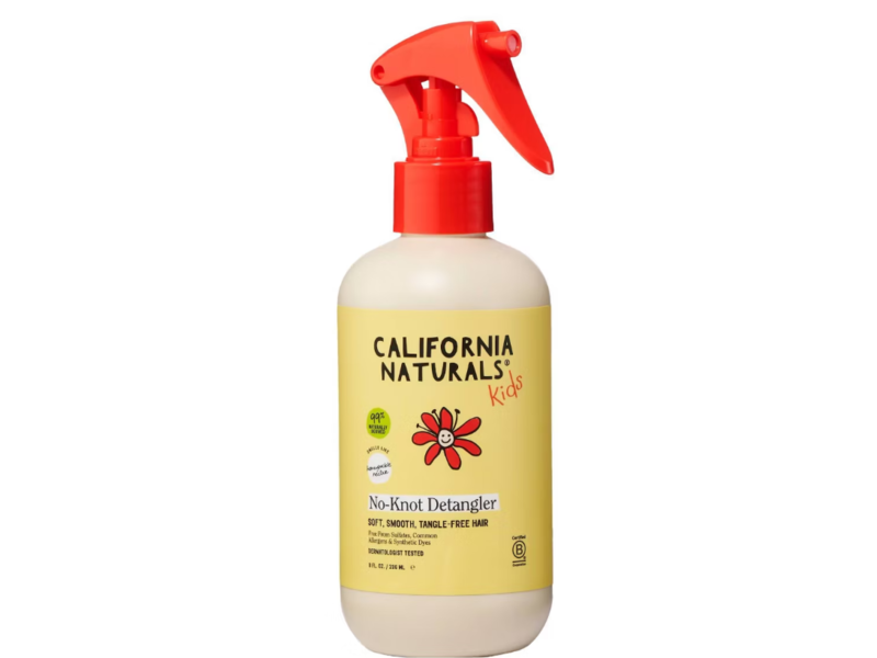 California Naturals No-Knot Detangler, Honeysuckle Nectar, 8 fl oz/236 mL
