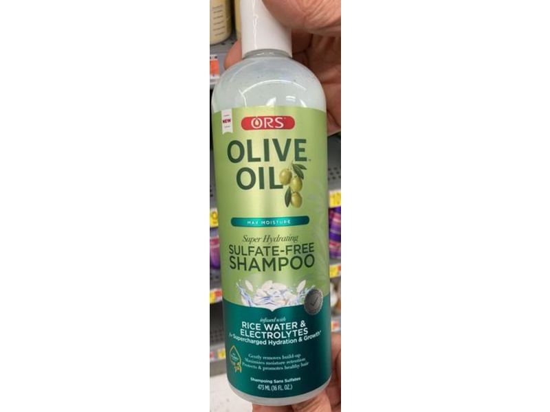 ORS Max Moisture Super Hydrating Shampoo, Olive Oil, 16 fl oz/473 mL