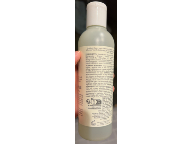 Kiehl's Baby Gentle Hair & Body Wash, 8.4 fl oz/250 mL