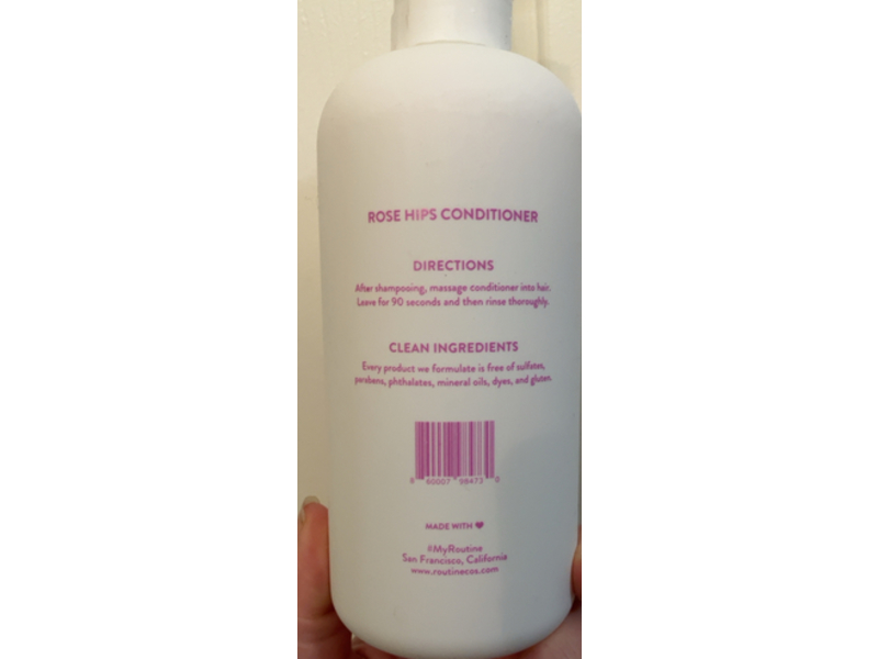 Routine Wellness Conditioner, Rose Hips, 14 oz/414 mL