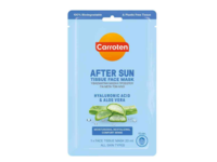 Carroten After Sun Tissue Face Mask, Hyaluronic Acid & Aloe Vera, 20 mL, 1 Count - Image 2