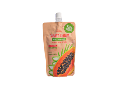 Ever Organics Soothing Gel Serum, Papaya,150 mL