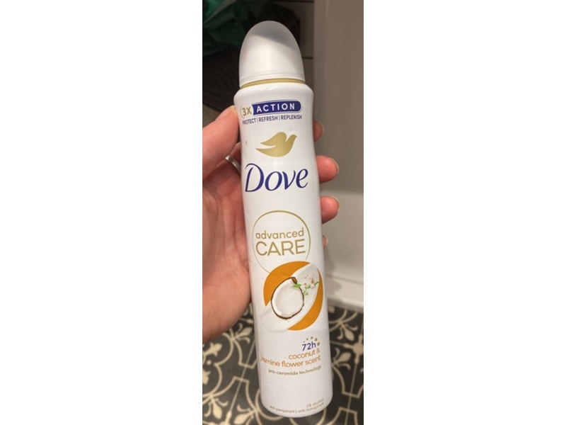 Dove Advanced Care Antiperspirant, Coconut & Jasmine Flower Scent, 200 mL