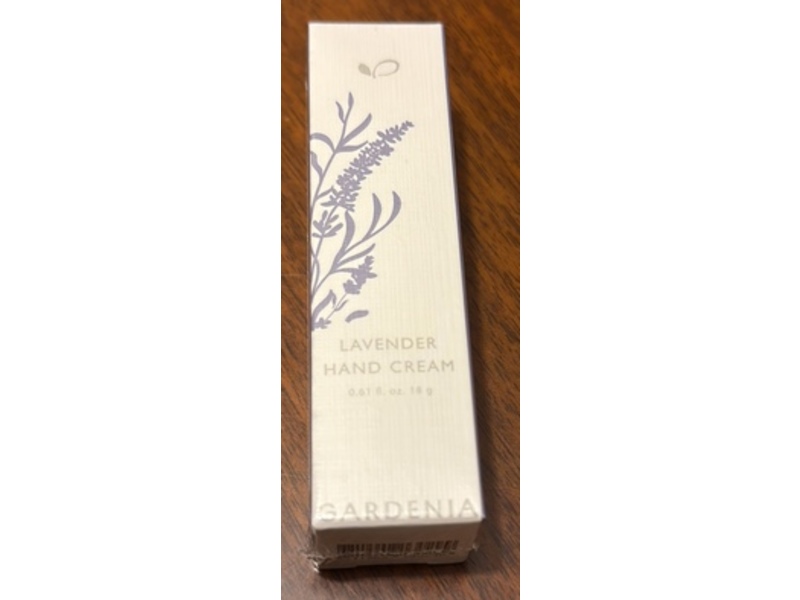 Vecs Gardenia Hand Cream, Lavender, 0.61 oz/16 g